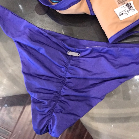 Beach bunny floral bikini sapphire - Picture 4 of 4